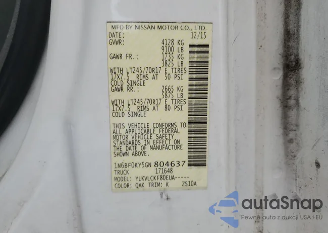 1N6BF0KY5GN804637: 90671555