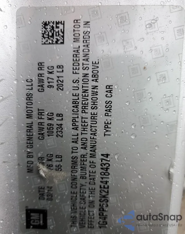 1G4PP5SK2E4184374: 89674105