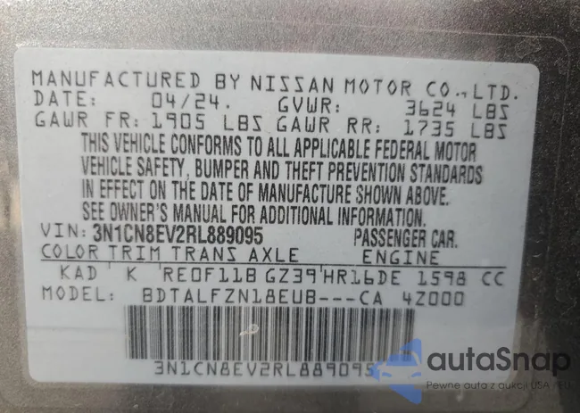 3N1CN8EV2RL889095: 84975055