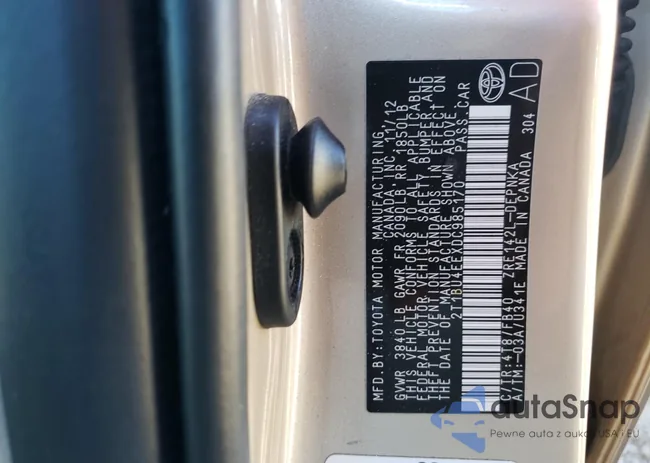 2T1BU4EEXDC985170: 87232425