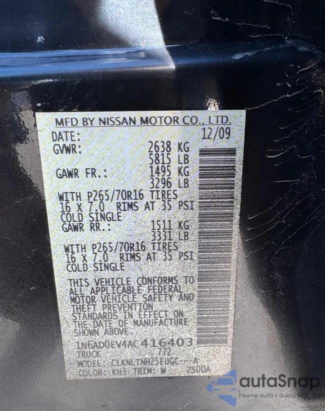 1N6AD0EV4AC416403: 87437285