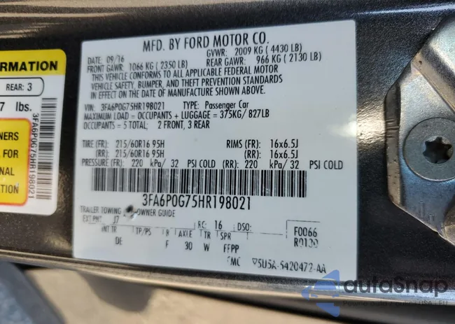 3FA6P0G75HR198021: 81961885