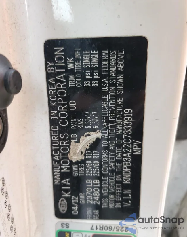 KNDPB3A22C7333919: 89506415