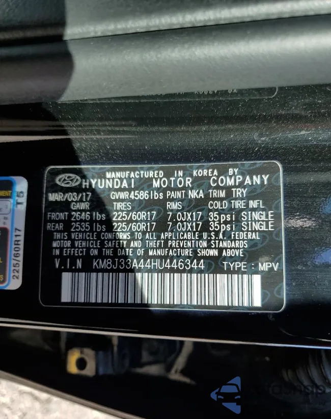 KM8J33A44HU446344: 90366485