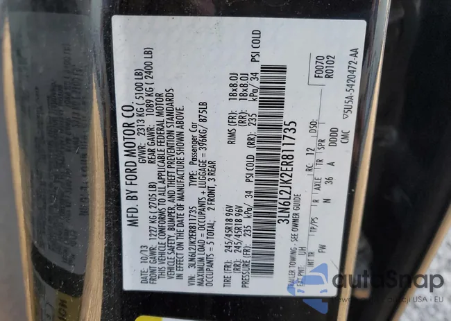 3LN6L2JK2ER811735: 85161065