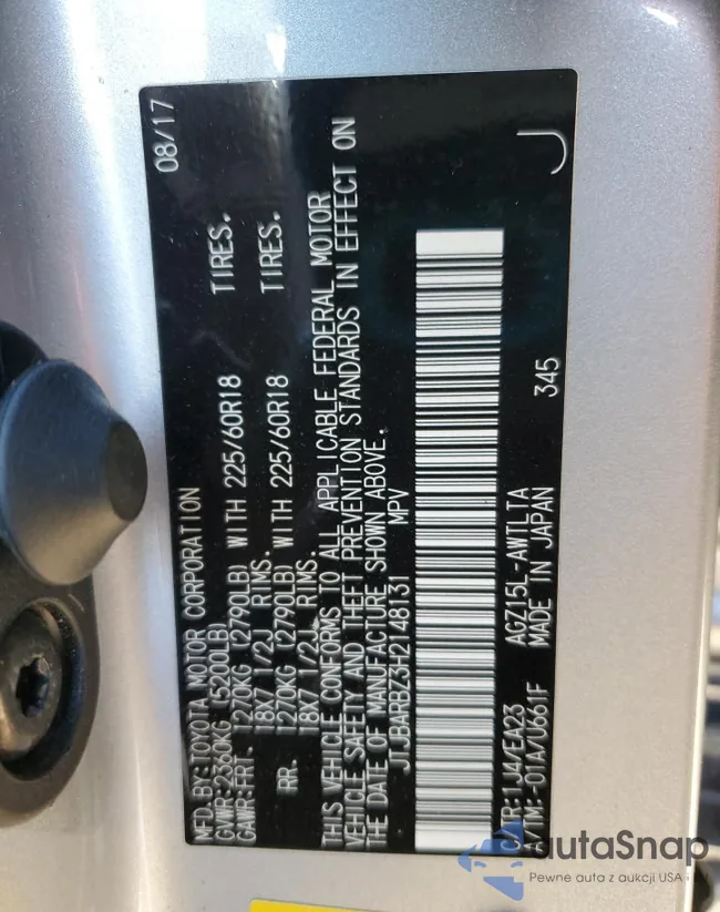 JTJBARBZ3H2148131: 86465175