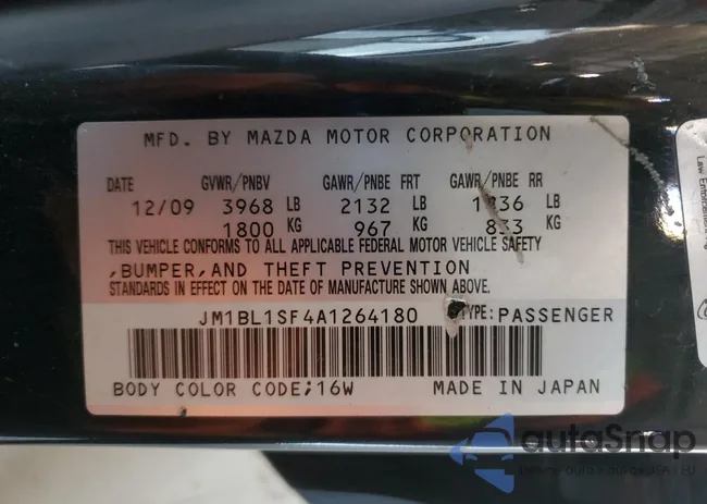 JM1BL1SF4A1264180: 90566545