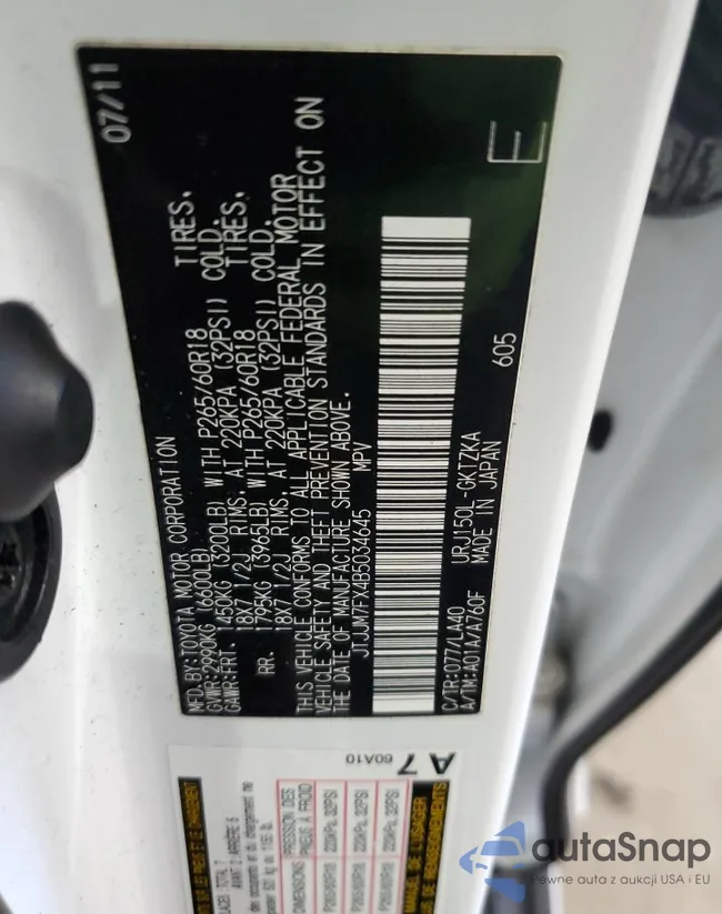 JTJJM7FX4B5034645: 87228305