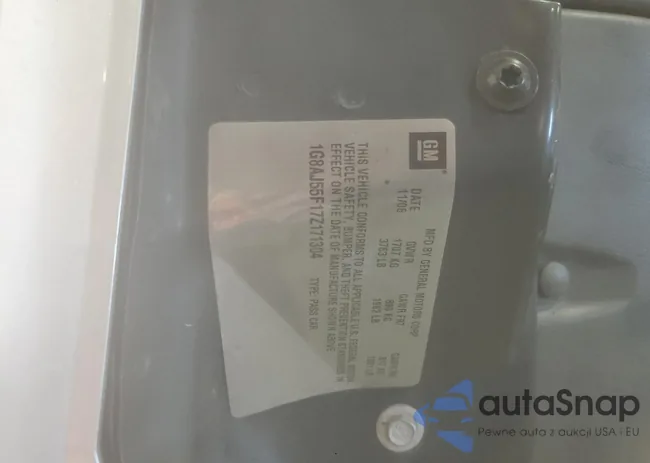 1G8AJ55F17Z171304: 82729875