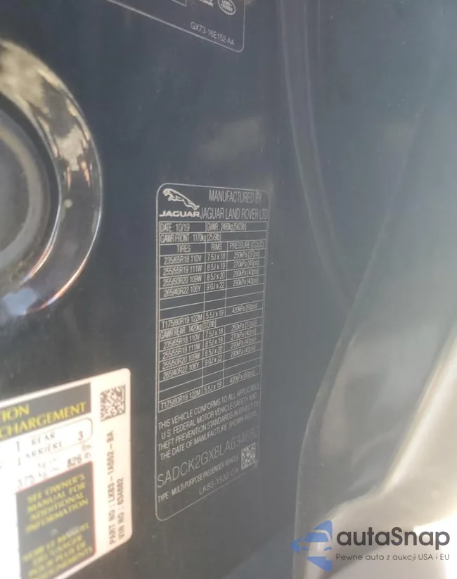 SADCK2GX8LA634682: 85776125