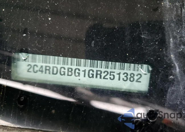 2C4RDGBG1GR251382: 86750255