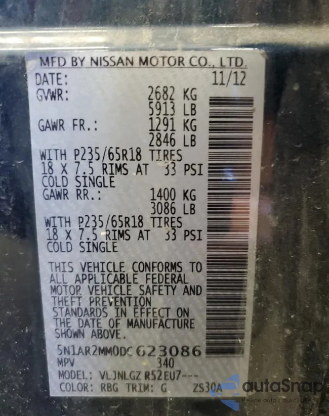 5N1AR2MM0DC623086: 87488855