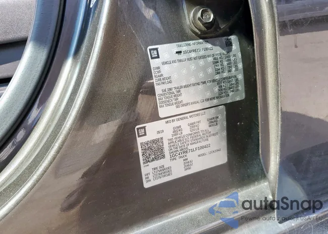 1GC4YRE71LF100422: 85309865