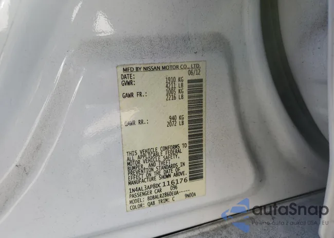 1N4AL3AP8DC116176: 82177375