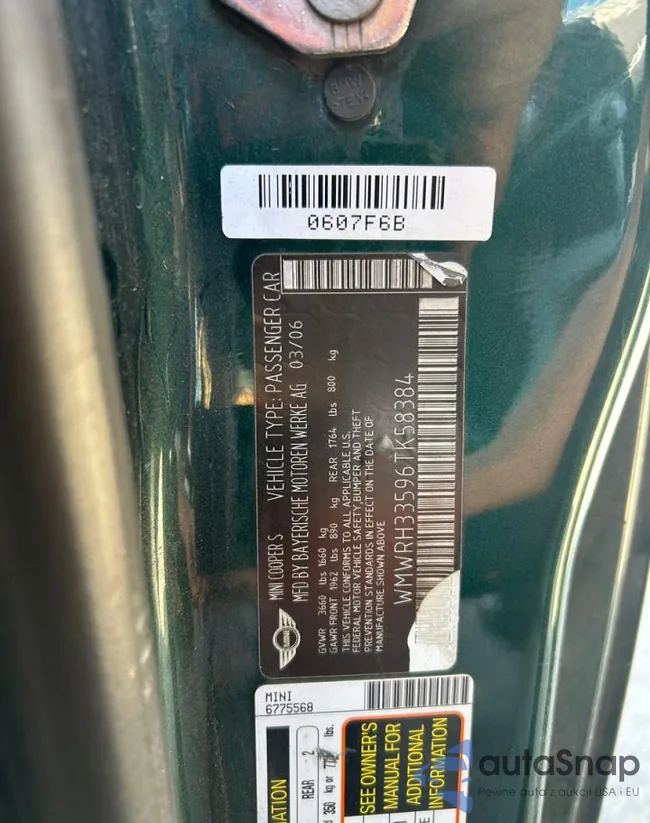 WMWRH33596TK58384: 90102955