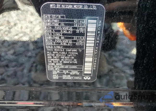 3PCAJ5M16KF104885: 89645495