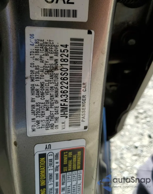 JHMFA36226S018254: 90524695