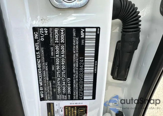 4JGFB4EB9SB384241: 90138475