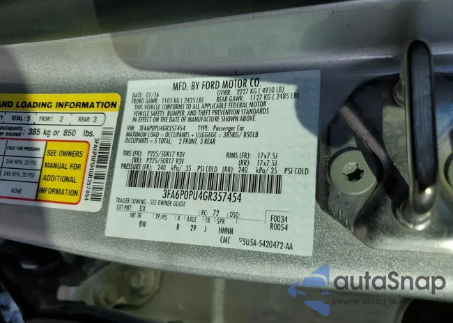 3FA6P0PU4GR357454: 87373685