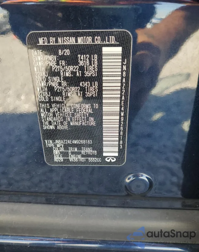 JN8AZ2AE4M9268183: 81871575