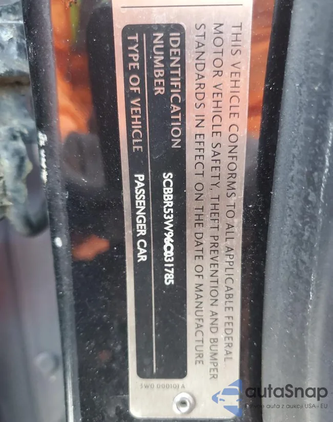 SCBBR53W96C031785: 81912514