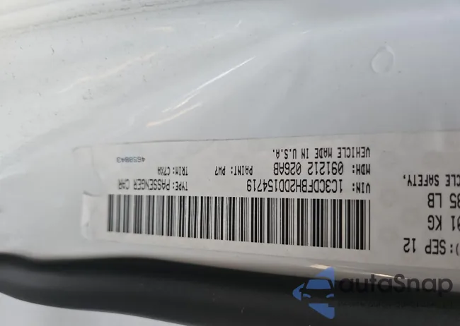 1C3CDFBH2DD154719: 82466654