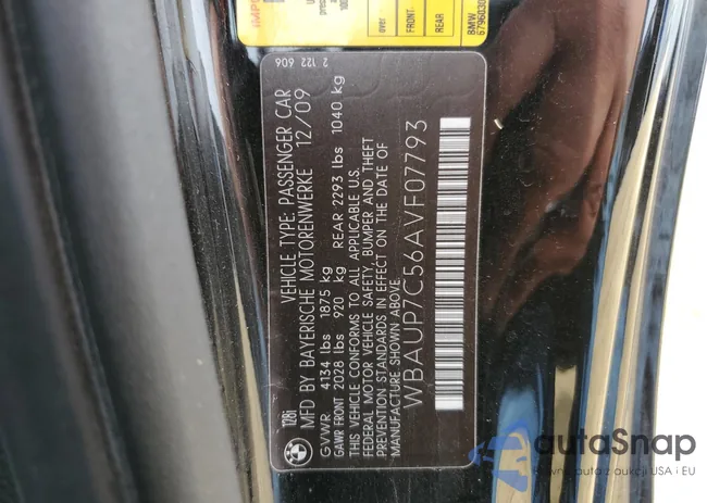 WBAUP7C56AVF07793: 81369944