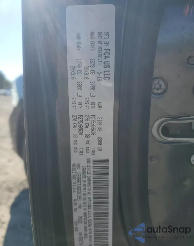 1C6RR6FT5GS361991: 80902194