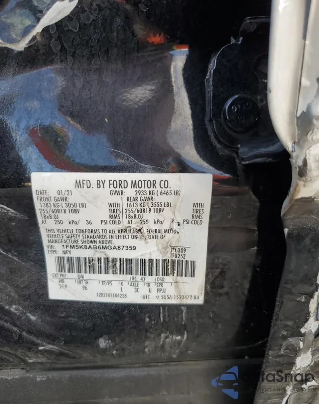 1FM5K8AB6MGA87359: 79465754