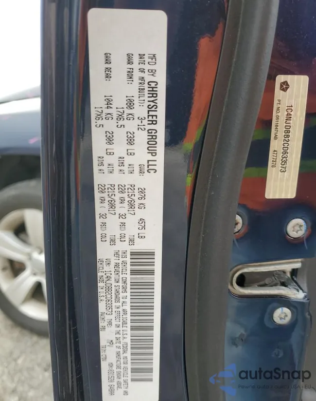 1C4NJDBB2CD633573: 66442635