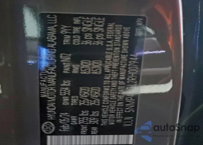 5NMP44GL2RH007944: 94297595