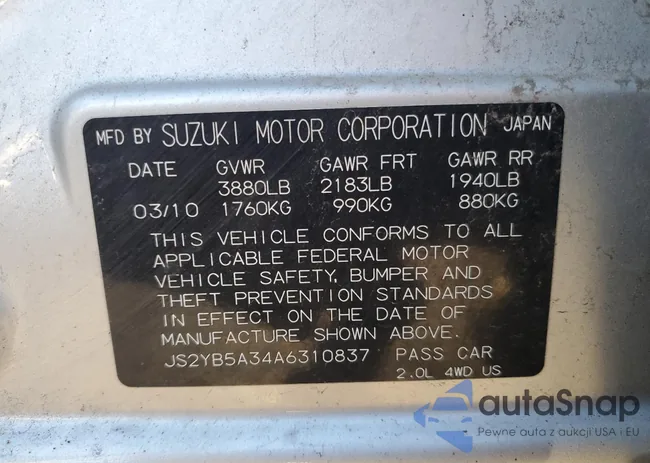 JS2YB5A34A6310837: 92084295