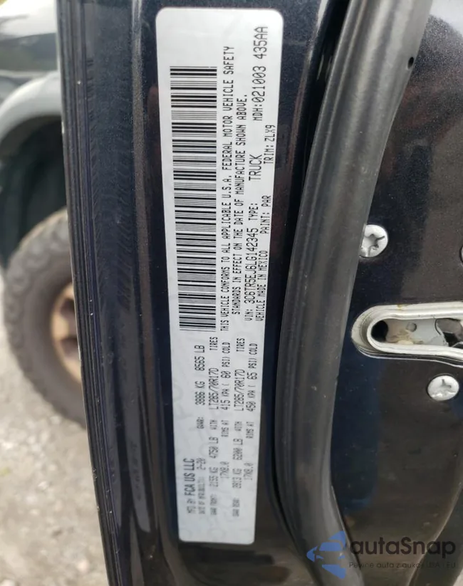 3C6TR5EJ6LG142345: 91471845