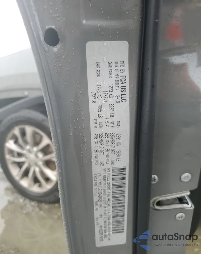 1C4PJLLB1KD434627: 91731695