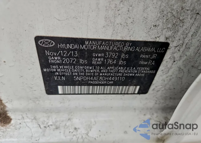 5NPDH4AE8DH449110: 93443815