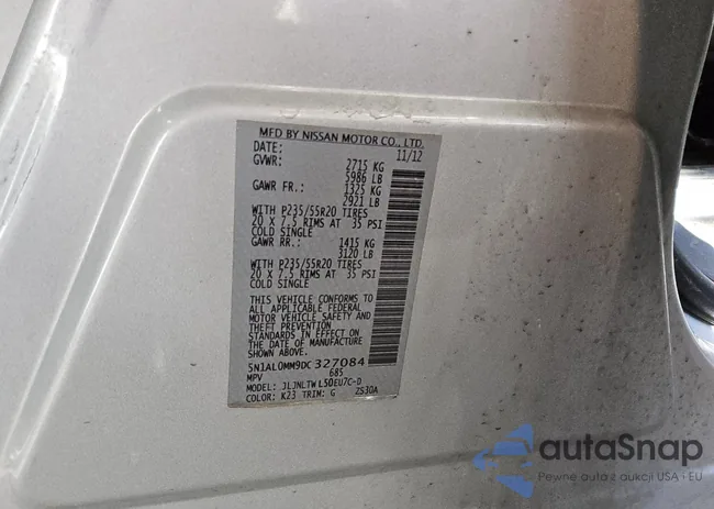 5N1AL0MM9DC327084: 91710955