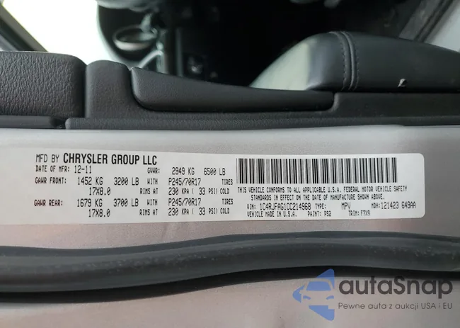 1C4RJFAG1CC214968: 87483375