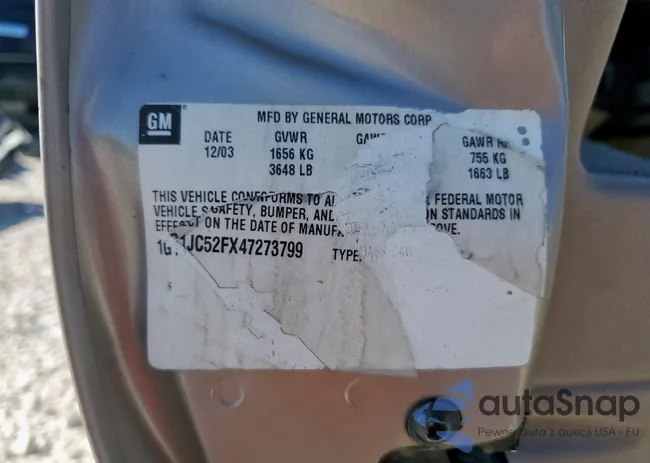 1G1JC52FX47273799: 91056545