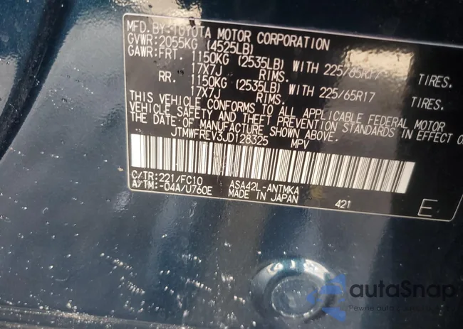 JTMWFREV3JD128325: 92723055