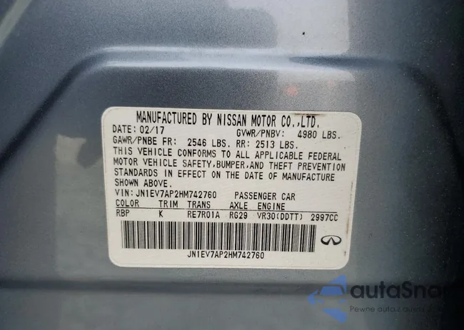 JN1EV7AP2HM742760: 93455775