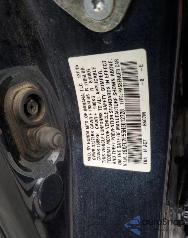 19XFC2F55HE012728: 93313375