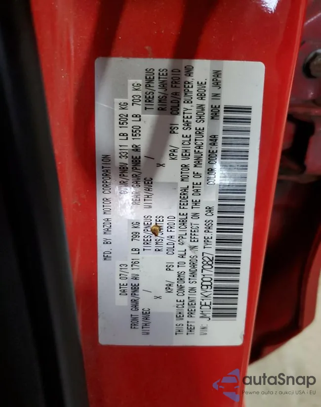 JM1DE1KY9D0170827: 91581795