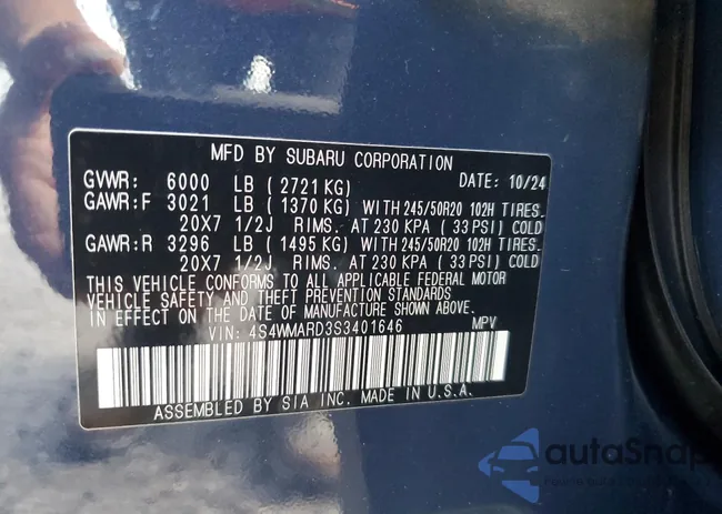 4S4WMARD3S3401646: 91456345