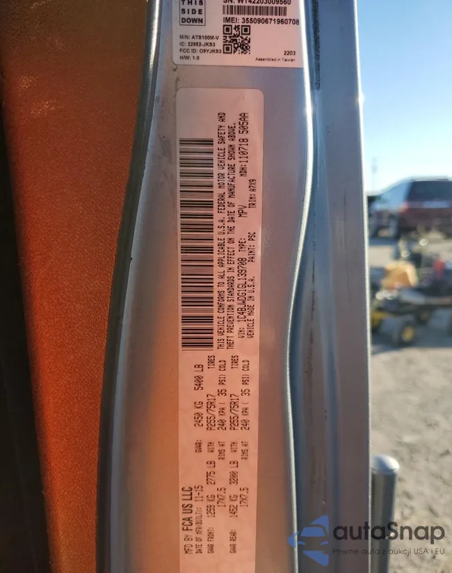 1C4BJWDG1GL139708: 91478415