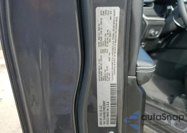 1C4RJKBG7R8539997: 93038135