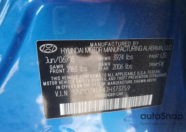 5NPD74LF4JH373759: 92703115