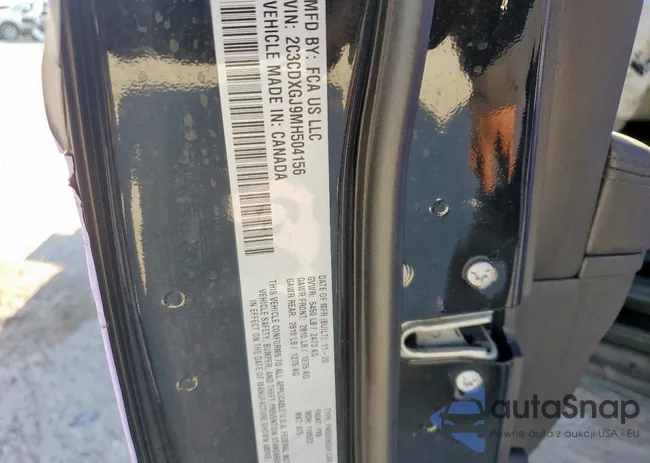 2C3CDXGJ9MH504156: 95118325