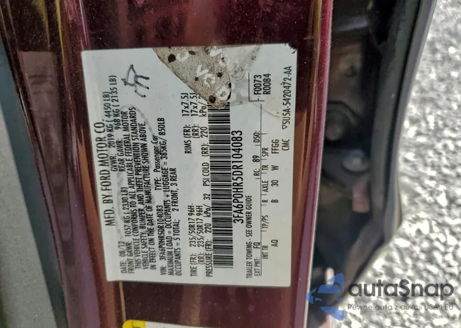 3FA6P0HR5DR104083: 94285305