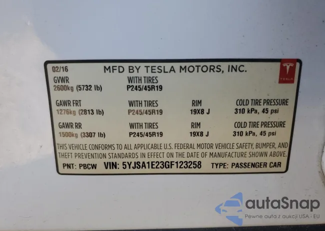 5YJSA1E23GF123258: 90844485