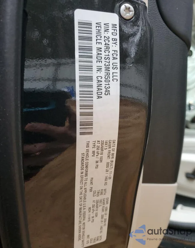 2C4RC1S73MR501345: 93610325